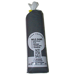 Wild Game, 2-lb. 4-1/4'' x 13-1/2'', Keyhole Design, Printed ''Not